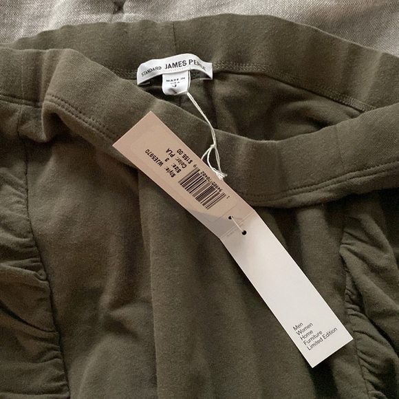 NWT James Perse khaki green cotton skirt size 3 fits L-XL - Picture 2 of 6